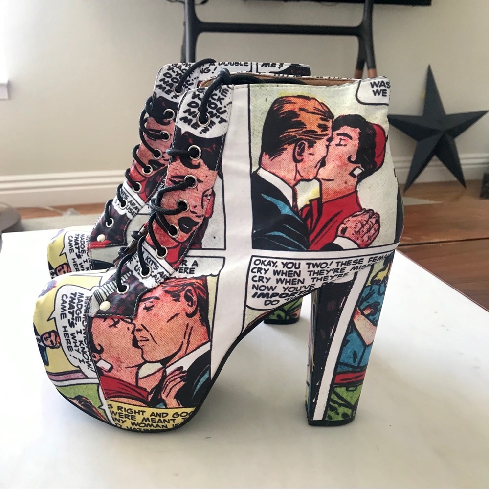 Jeffrey Campbell BlackMilk Size 8